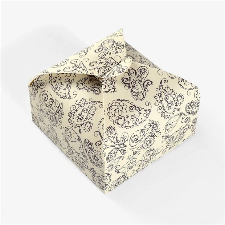 Solid Color Simple Strip Carton Chocolate High-end Carton